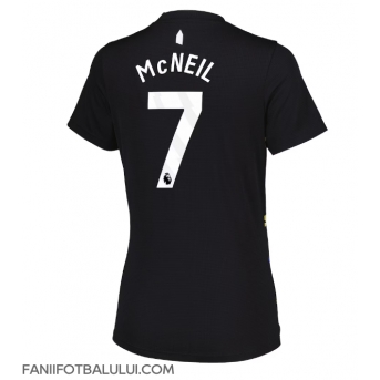 Everton Dwight McNeil #7 Tricou Fotbal Replică 2025-26 Femei Treilea